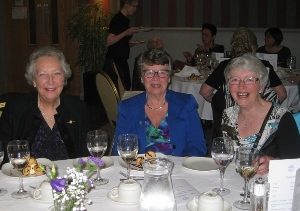 Connor MU ladies Paddy Wallace, Roberta McKelvey and Valerie Ash, Diocesan President.