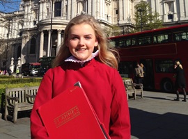 St Anne’s chorister Tania sings in St Paul’s Cathedral