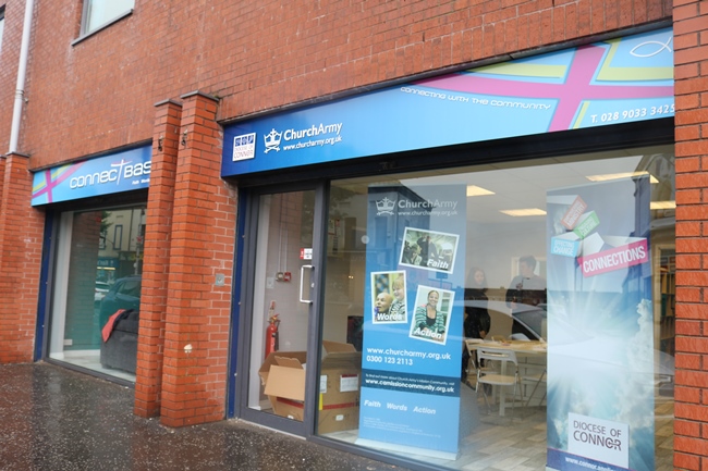 Connect Base is located in the Spectrum Centre in Belfast's Shankill Road.