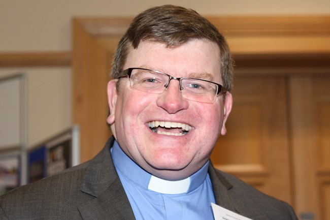 The Rev Canon Gareth Harron.