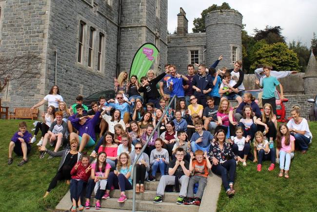 Young people tackle their fears at Take the Castle weekend