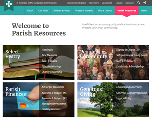 New Parish Resources section on Church of Ireland website