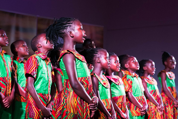Abaana children’s choir wins hearts at The Hub!