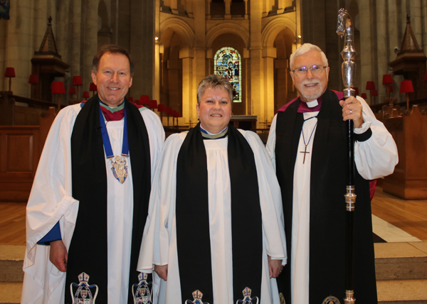 Installation of the Rev Canon Gill Withers at St Anne’s Cathedral