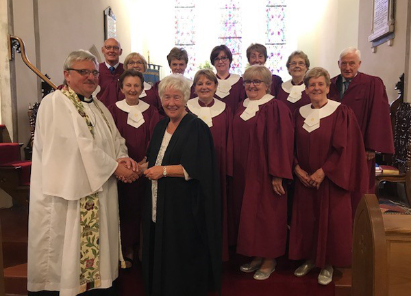 Honour for Ramoan and Culfeightrin organist Margaret