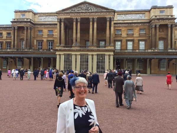 Diocesan President has a ‘wonderful day’ at Queen’s Garden Party