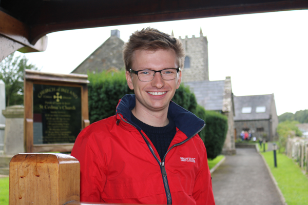 Ministry student Jacob serves placement in Larne