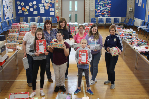Magheragall supports Blythswood Care’s Shoebox Appeal