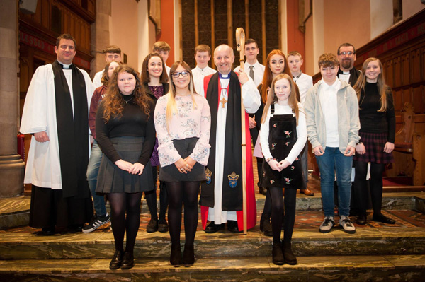 Confirmation in St Patrick’s, Ballymena