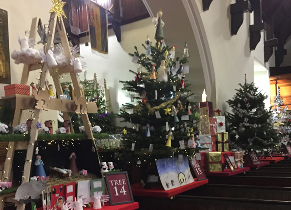 Successful Christmas Tree Festival in Antrim Parish