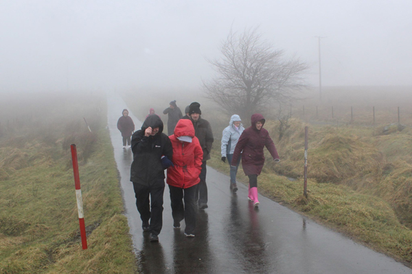 Rainy conditions for ReLENTless Prayer Walk