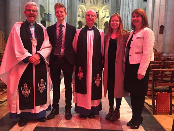 Stephen Fielding installed as Canon of Belfast Cathedral