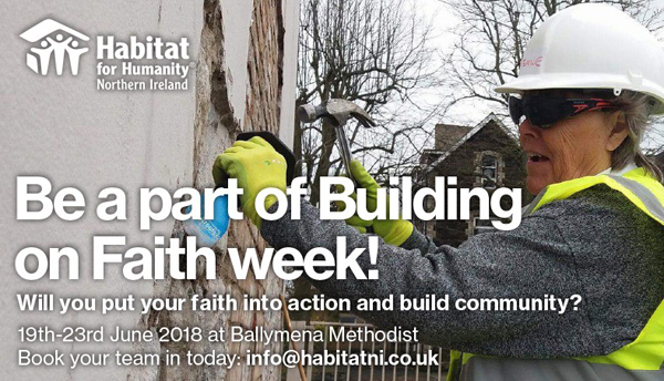 Habitat for Humanity building project in Ballymena