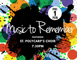 St Polycarp’s Choir celebrates Director’s anniversary