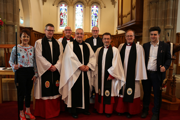 Agherton Parish Church packed for institution service