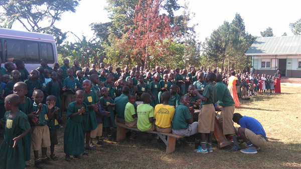 Christ Church mission team steps out for Ugandan school