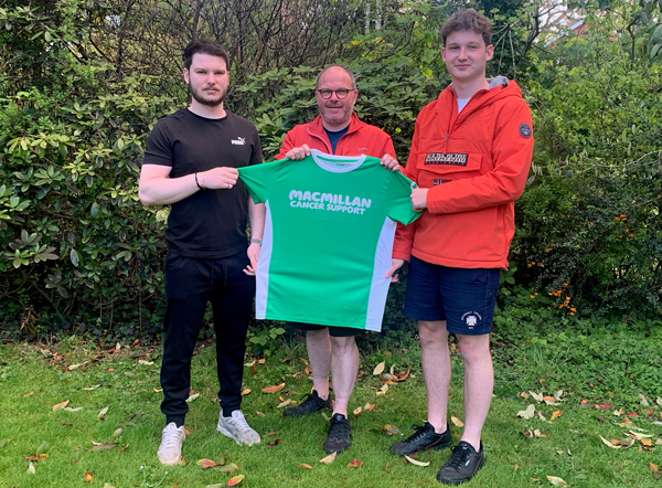 The Rev Canon Kevin Graham and his sons Jamie and Luke will take on the Macmillan Cancer Support 'Mighty Hike' along the north coast in June.