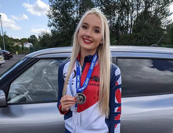 Double success for Jasmine in Dance World Cup