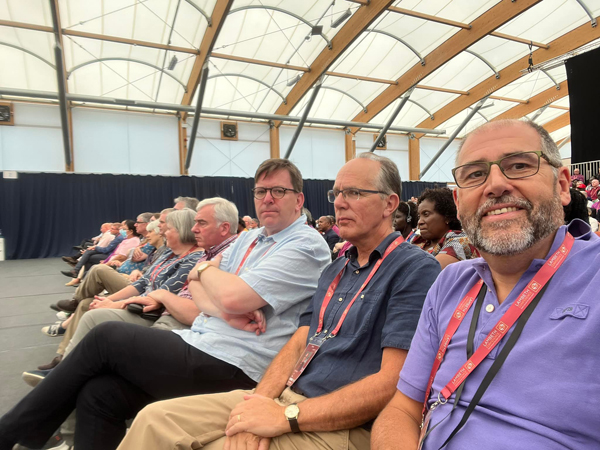 Bishop meets new friends and old as Lambeth Conference gets underway
