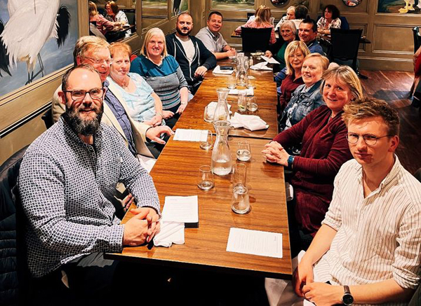North Belfast clergy dine out