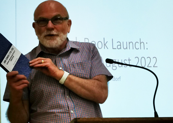 Book launched by the Rev Dr Bob Cotter