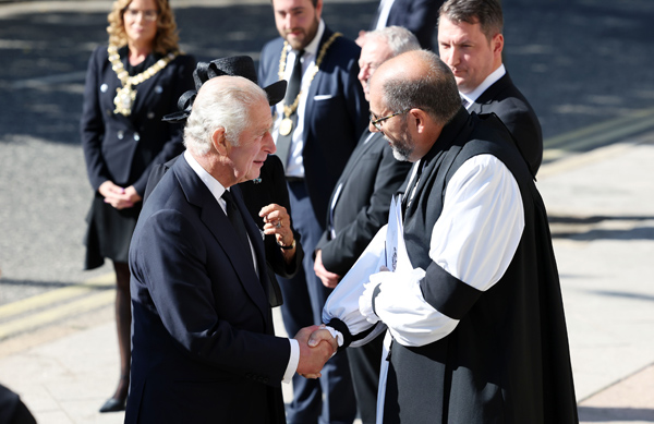 King Charles III attends Service of Reflection for Queen Elizabeth II