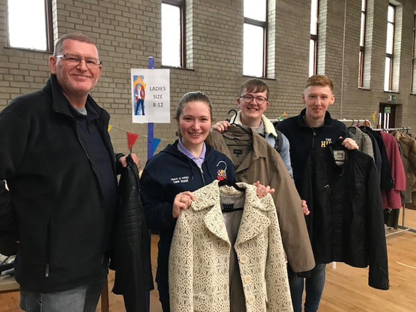 Winter coat giveaway at St Michael’s