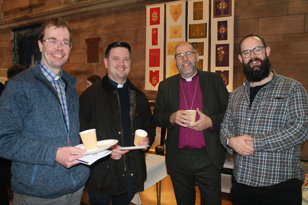 Renewal of ordination vows at Maundy Thursday service