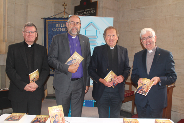 Former Dean revisits Belfast Cathedral to launch latest book