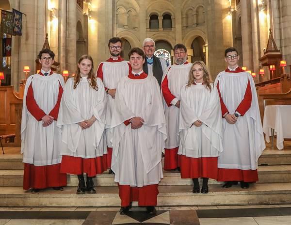 Choral and Organ Scholars installed at Belfast Cathedral