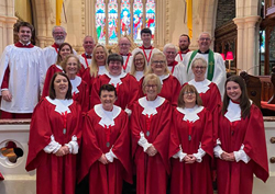 Agherton choir leads worship in St Columb’s Cathedral, Londonderry