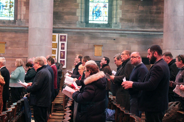 Ordination Vows renewed at Maundy Thursday service