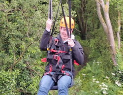 Zip-line fundraiser for Ballyclare and Antrim young people