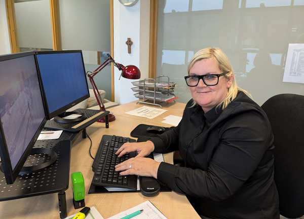 Alison is new face at Connor reception desk