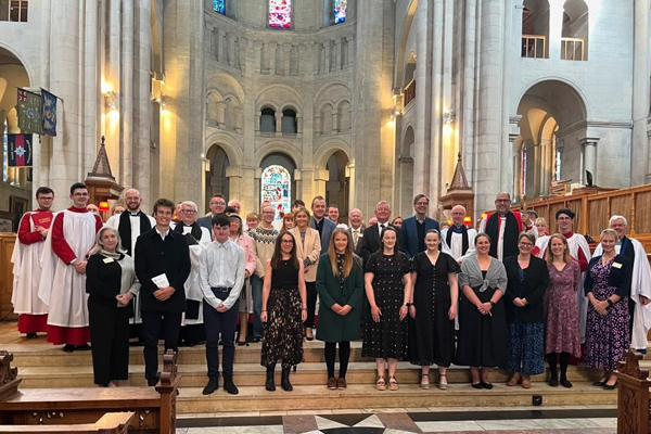 Organ Scholarship Awards presented at Choral Evensong