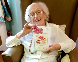 Cloughfern parishioner Pat celebrates her 100th birthday