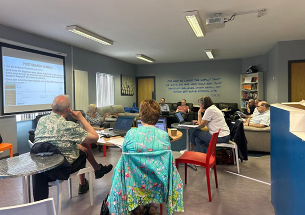 Series of online diocesan database training sessions underway