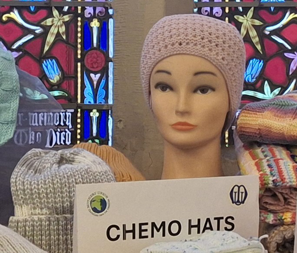 Carnmoney MU knit hats for those undergoing cancer treatment