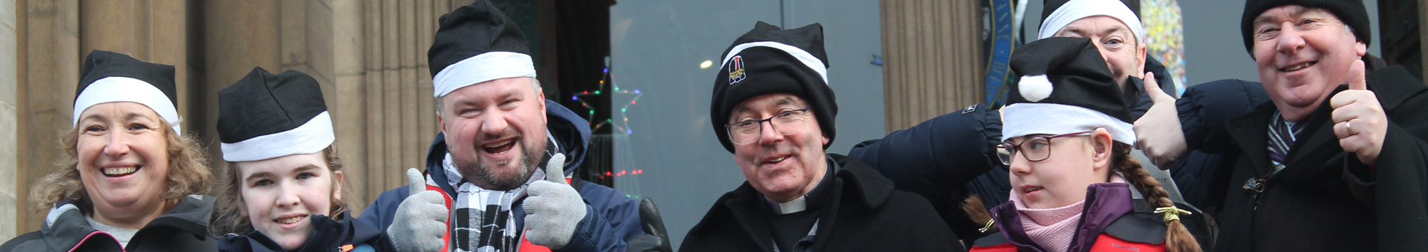Black Santa back on the steps of Belfast Cathedral | The Church of ...