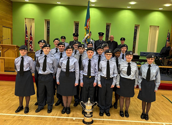 2062 Squadron Enrolment in Holy Trinity Woodburn