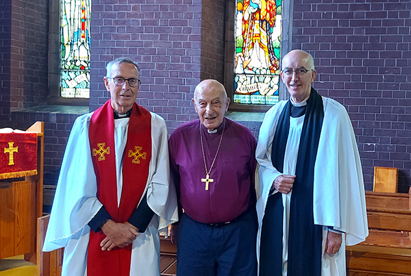 Bishop Edward Darling celebrates 70th anniversary of ordination